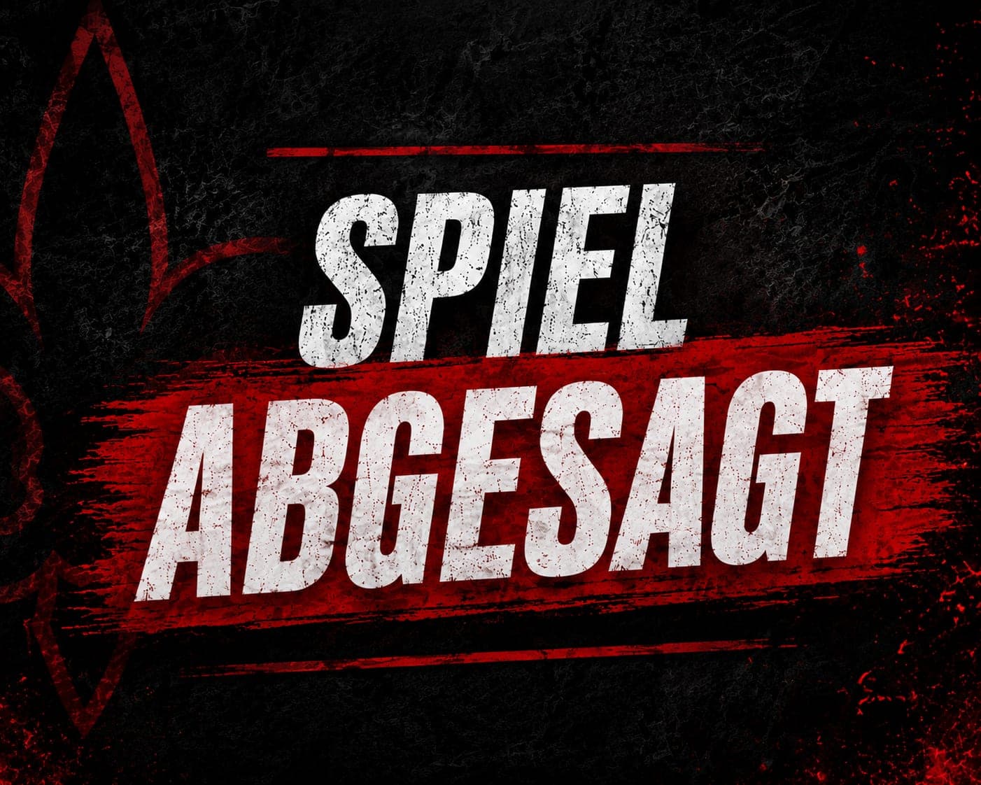 Spiel abgesagt — das Heimspiel der Fulda Saints gegen die Pirmasens Praetorians fällt aus